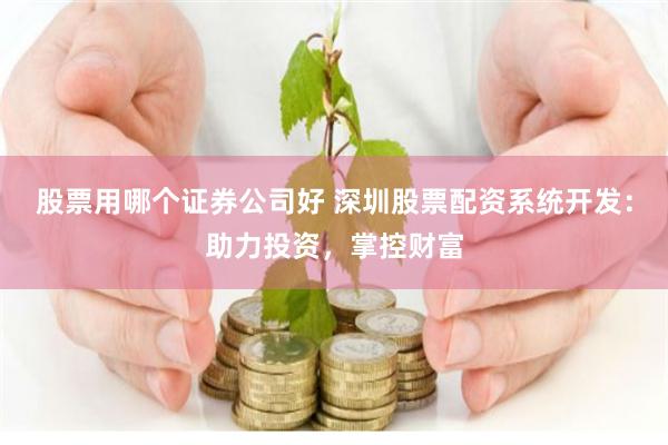 股票用哪个证券公司好 深圳股票配资系统开发：助力投资，掌控财富